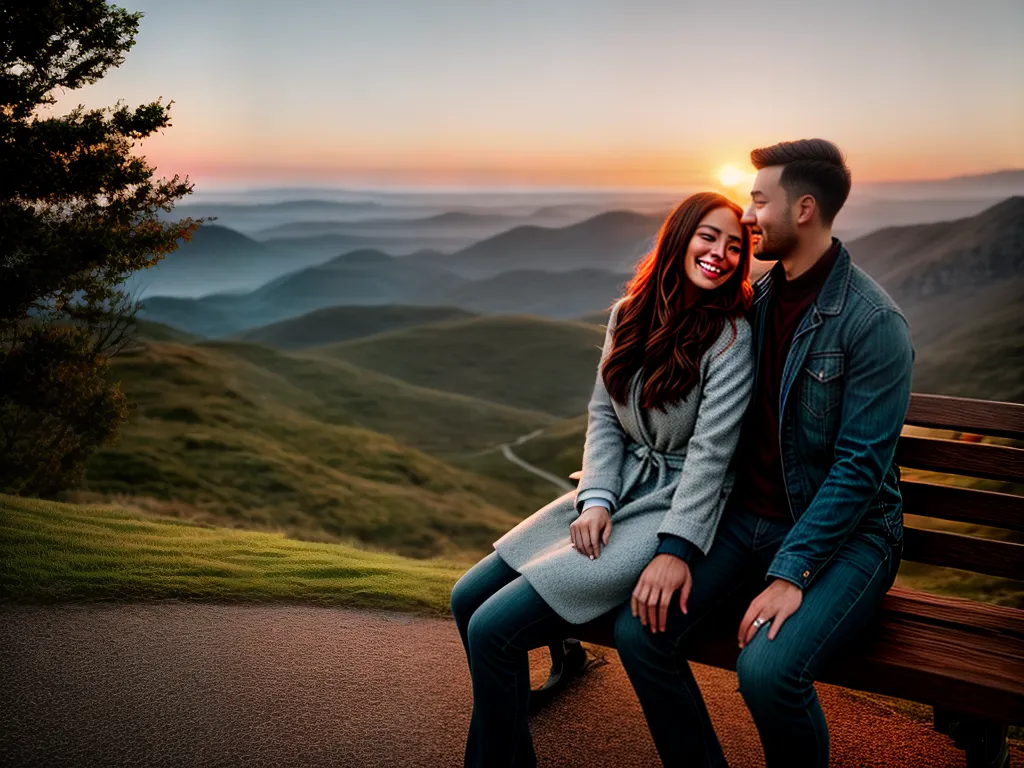 Fotos casal amor por do sol
