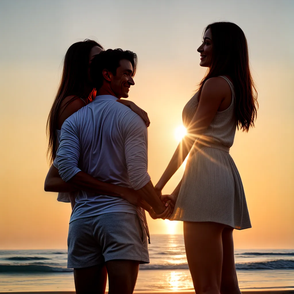 Fotos casal amor praia por do sol 2