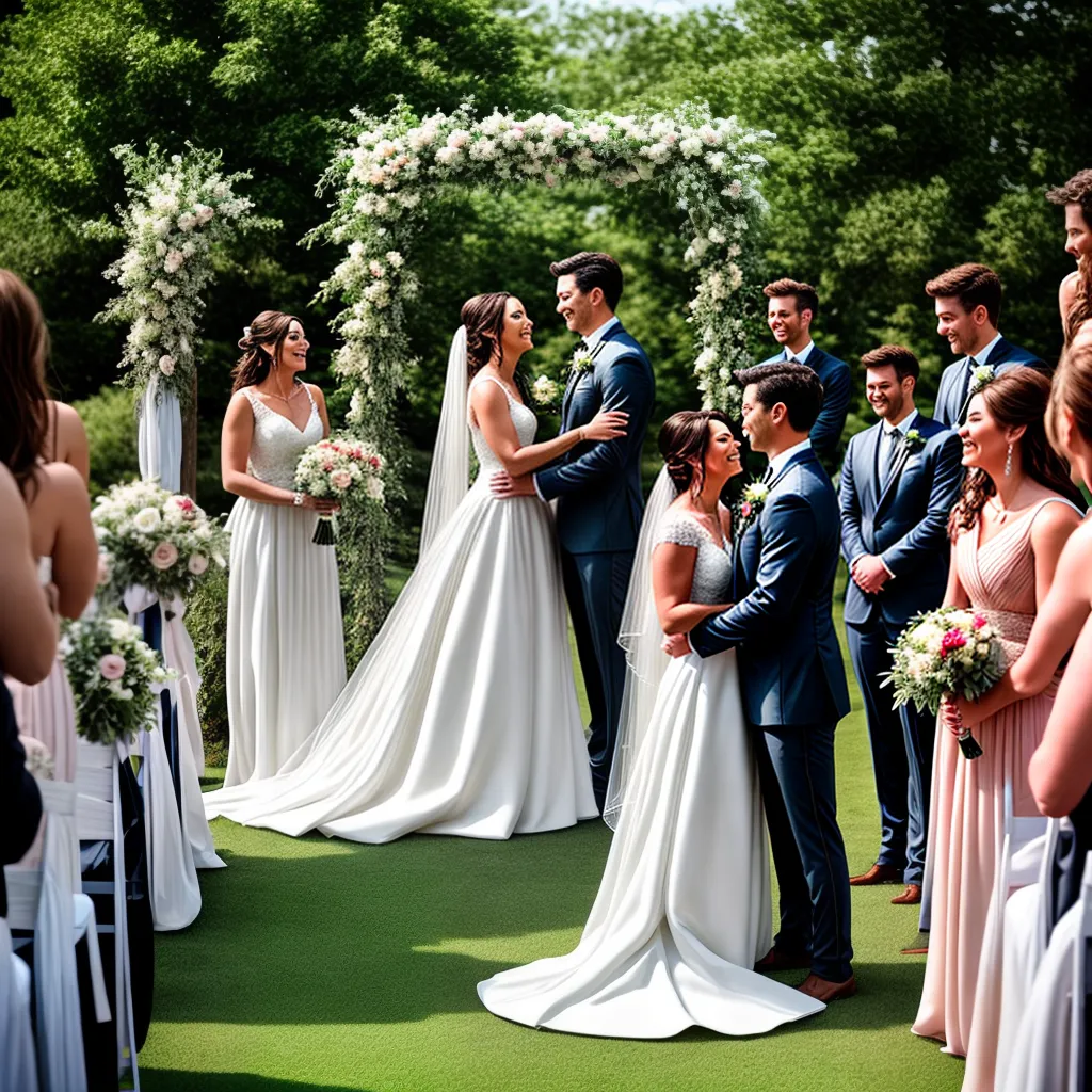 Descubra o Significado de Sonhar com Casamento em 2023 3 Fotos casamento ao ar livre noivos amor