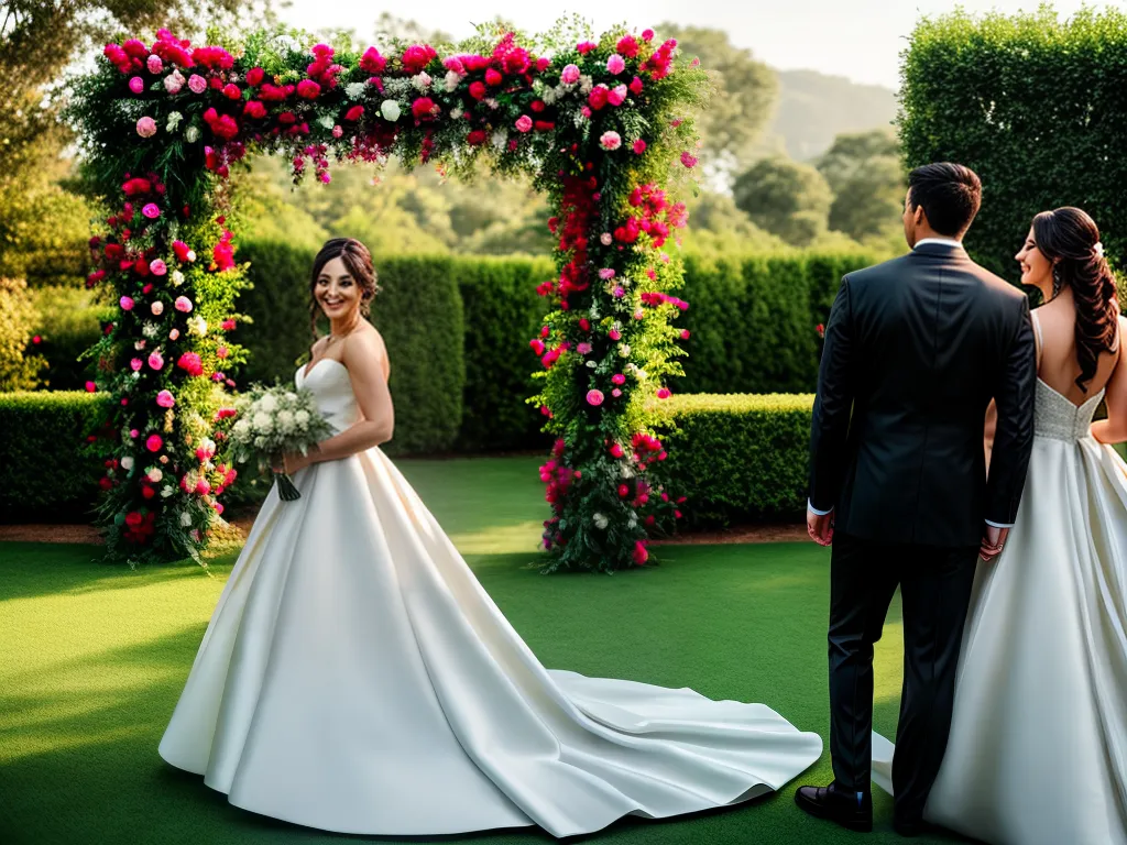 Solenidade dos Sonhos: Descubra o Significado de Sonhar com Cerimônias 2 Fotos casamento jardim noiva noivo flores