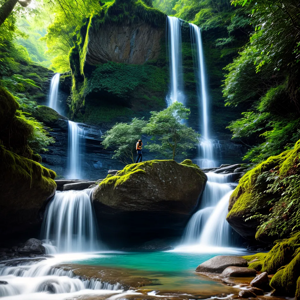 Desvendando os Sonhos Musicais: O que Significa Sonhar com Cachoeiras e Trilhas? 2 Fotos cascata trilha sonhos musicais
