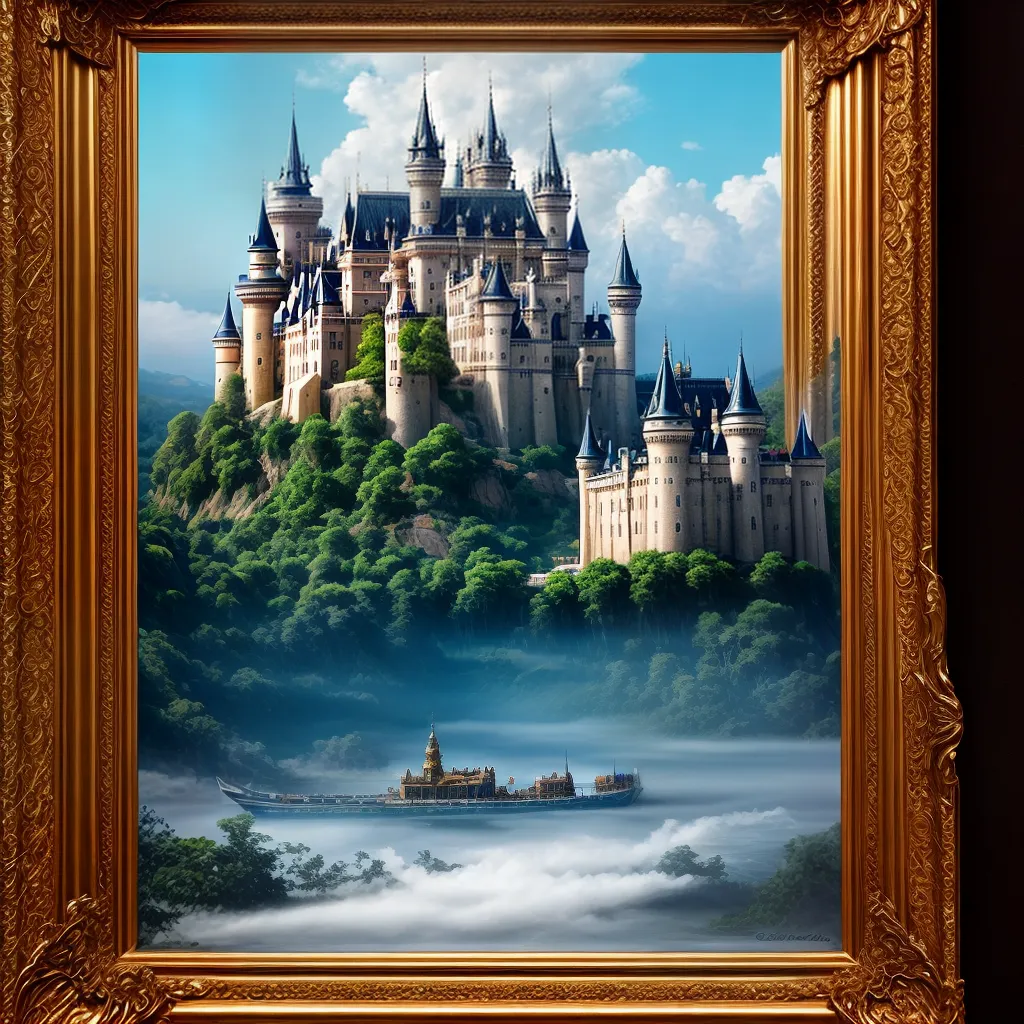 Descubra o Significado de Sonhar com a Realeza e a Loucura 5 Fotos castelo ceu surrealismo espelho loucura