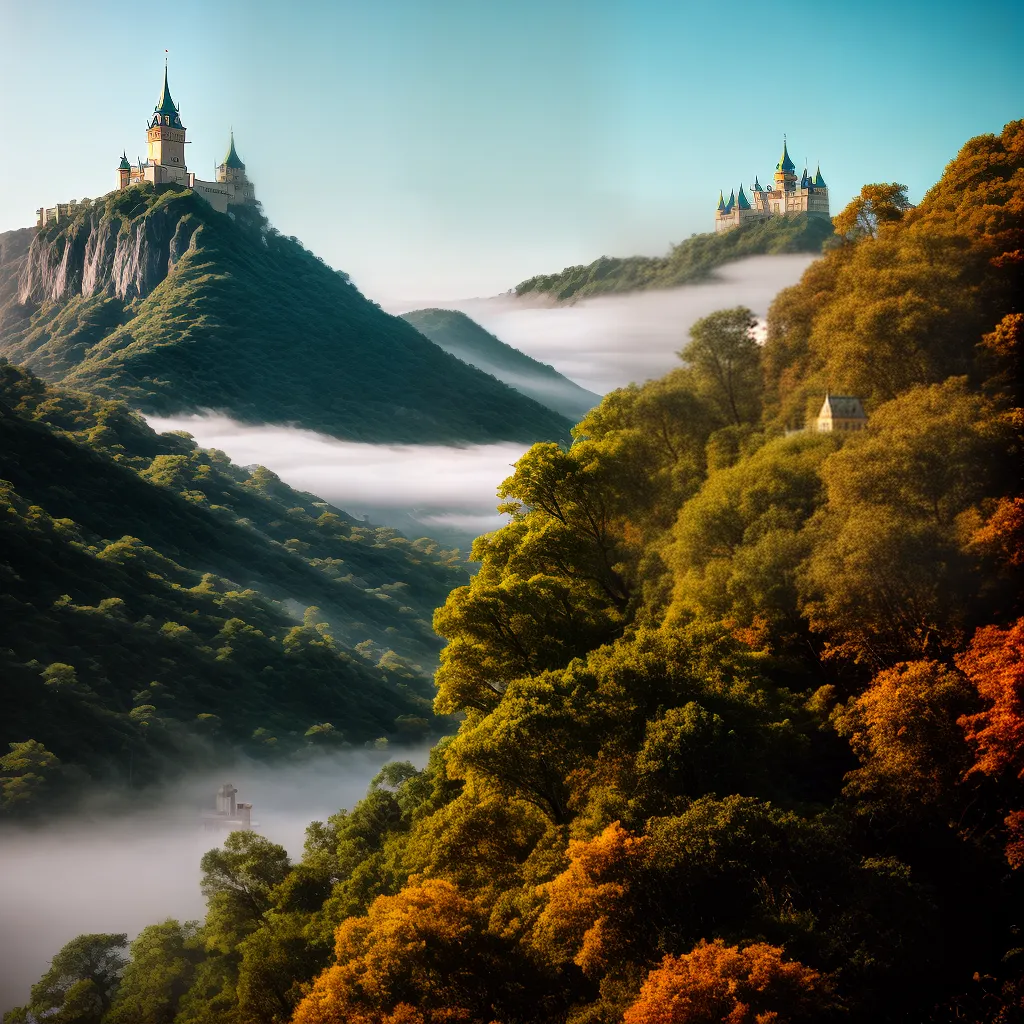Descubra o Significado de Sonhar com a Realeza e a Loucura 4 Fotos castelo nuvens coroa borboletas sonho