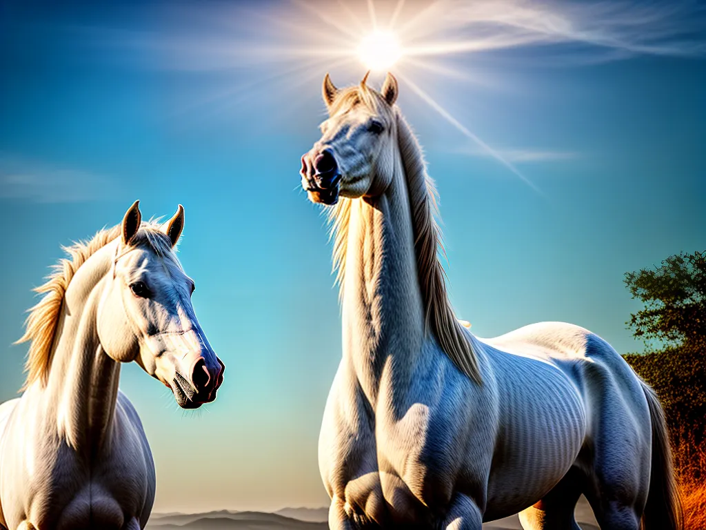 Descubra o Fascinante Significado de Sonhar com João 6 Fotos cavalo joao por do sol mistico