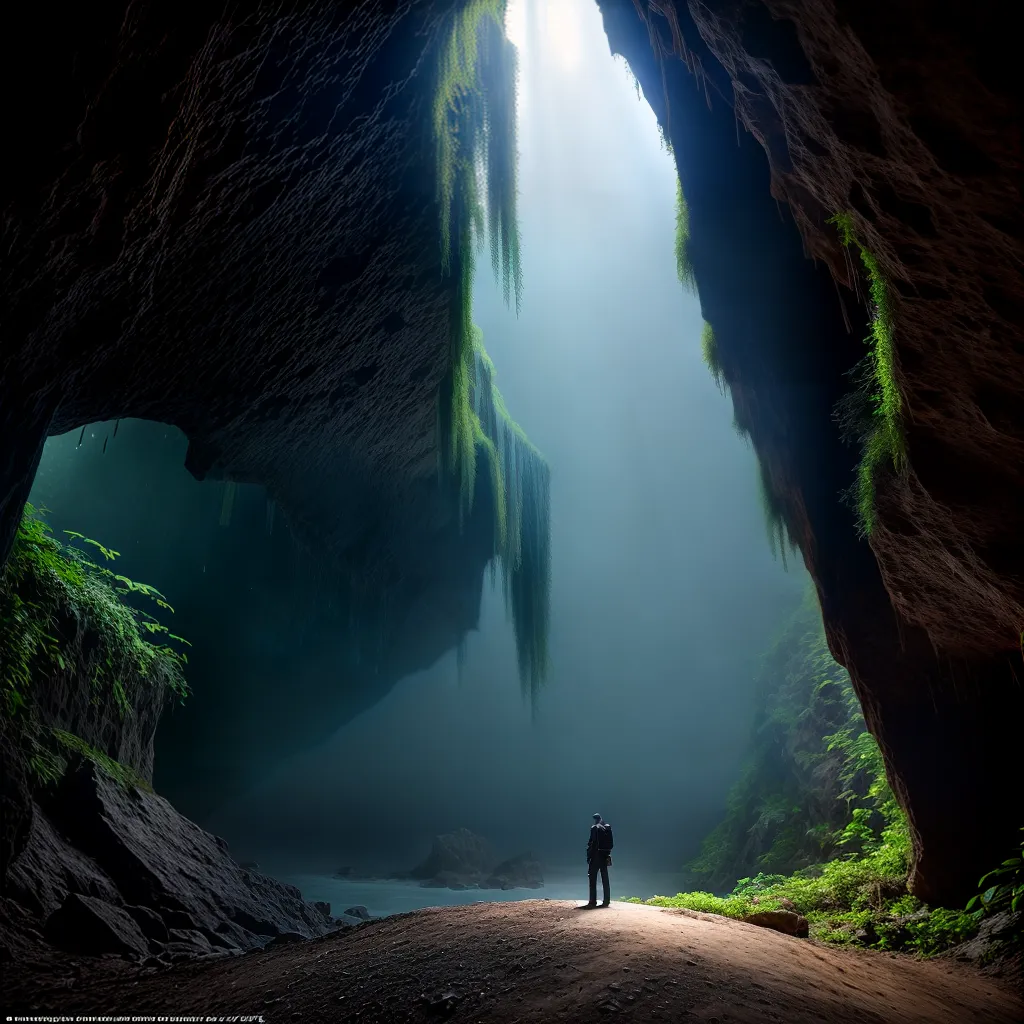 Significados Profundos: O Que Sonhar com Cavernas Revela 6 Fotos caverna misteriosa estalactites estalagmites