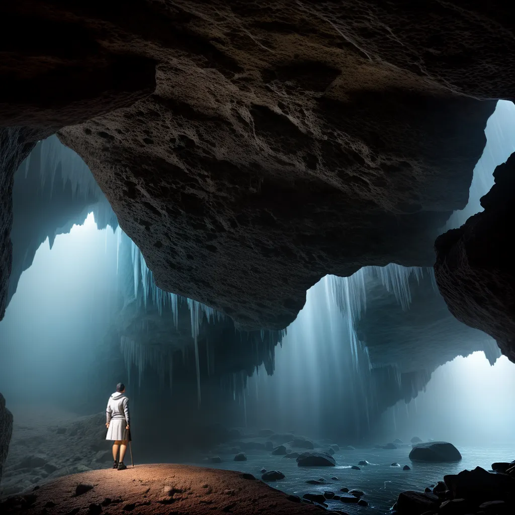 Significados Profundos: O Que Sonhar com Cavernas Revela 3 Fotos caverna misteriosa exploracao mente subconsciente