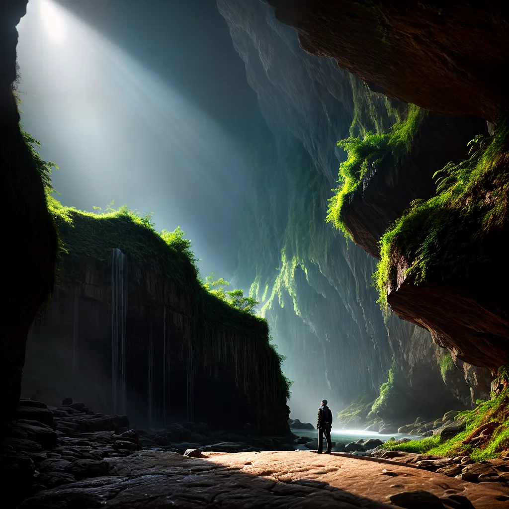 Gruta Misteriosa: Descubra o Significado de Sonhar com uma Caverna 4 Fotos caverna misteriosa simbolos vegetacao