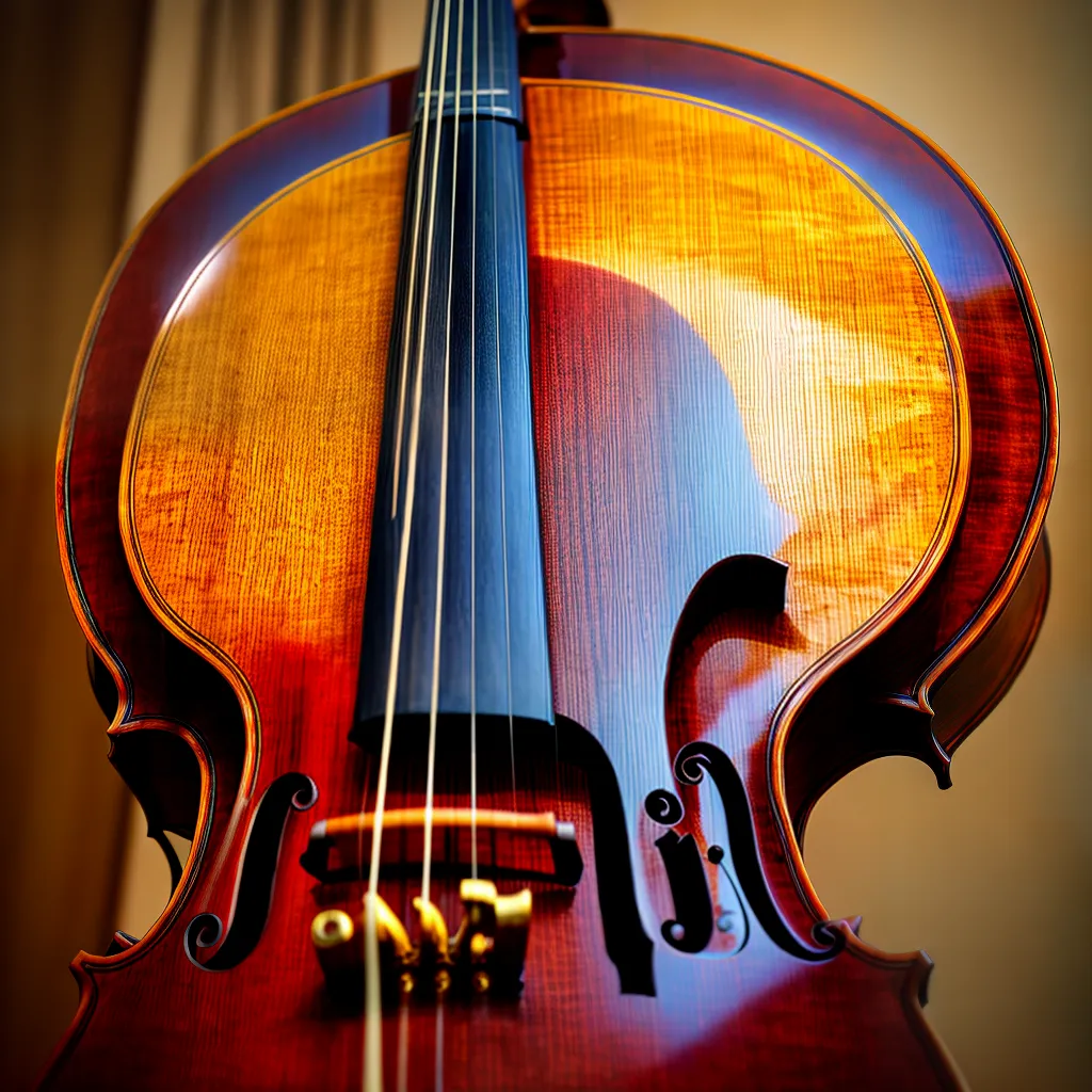 Sonhar com Violoncelo: Descubra a Tonalidade de seus Sonhos 5 Fotos cello ouro madeira detahes