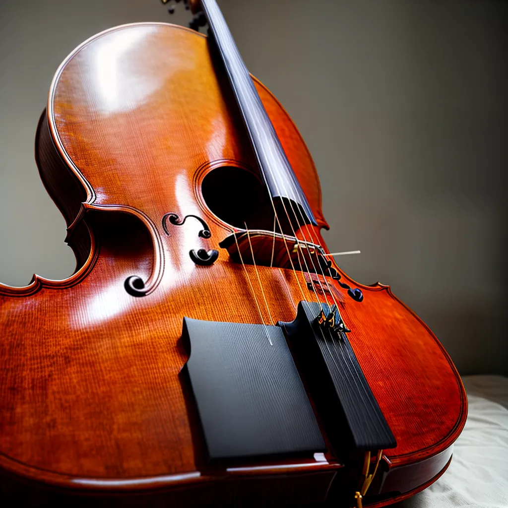 Sonhar com Violoncelo: Descubra a Tonalidade de seus Sonhos 2 Fotos cello veludo madeira iluminacao