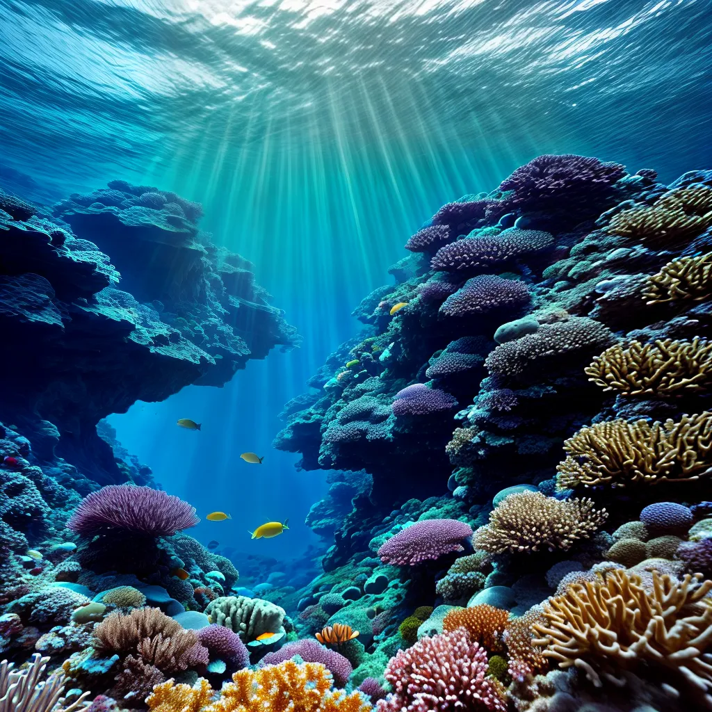 Sonhar com Mar Profundo: Desvendando os Segredos Submersos 5 Fotos cena subaquatica coral peixes misterio