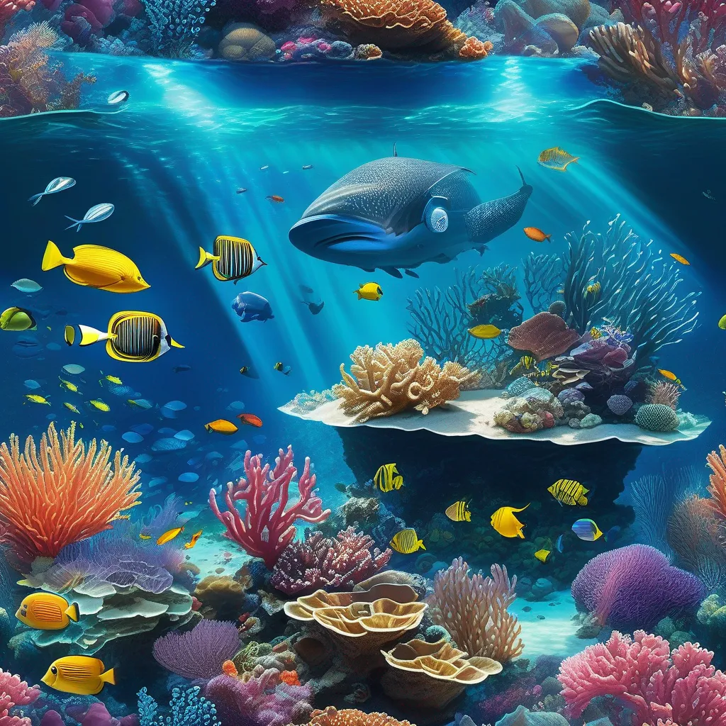 Descubra o Significado de Sonhar com o Fundo do Oceano 5 Fotos cena submarina recife coral mergulhador