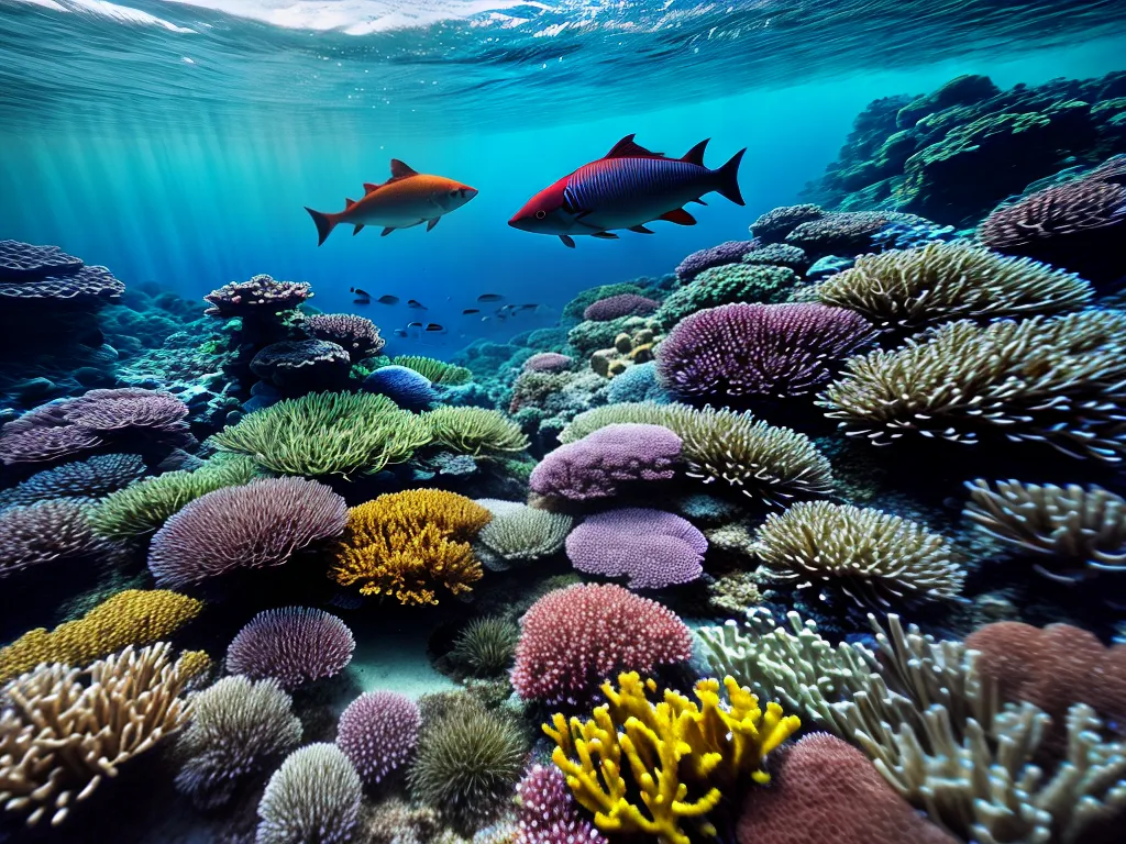 Metades Fascinantes: Descubra o Significado Genético dos Sonhos Aquáticos 2 Fotos cenario subaquatico recifes corais peixes coloridos