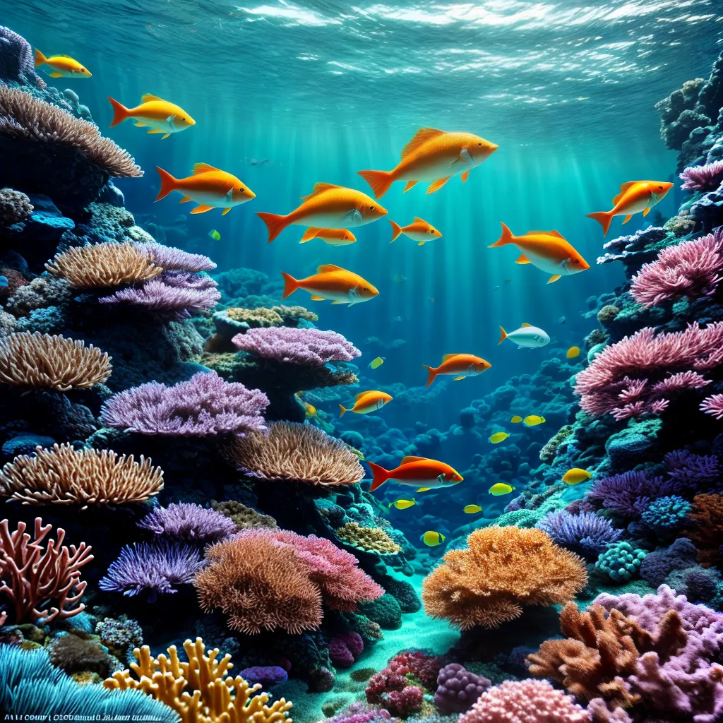 O Esplendor dos Sonhos: Descubra o Significado de Sonhar com Miniaturas Submersas 4 Fotos cenario subaquatico vida marinha encantadora