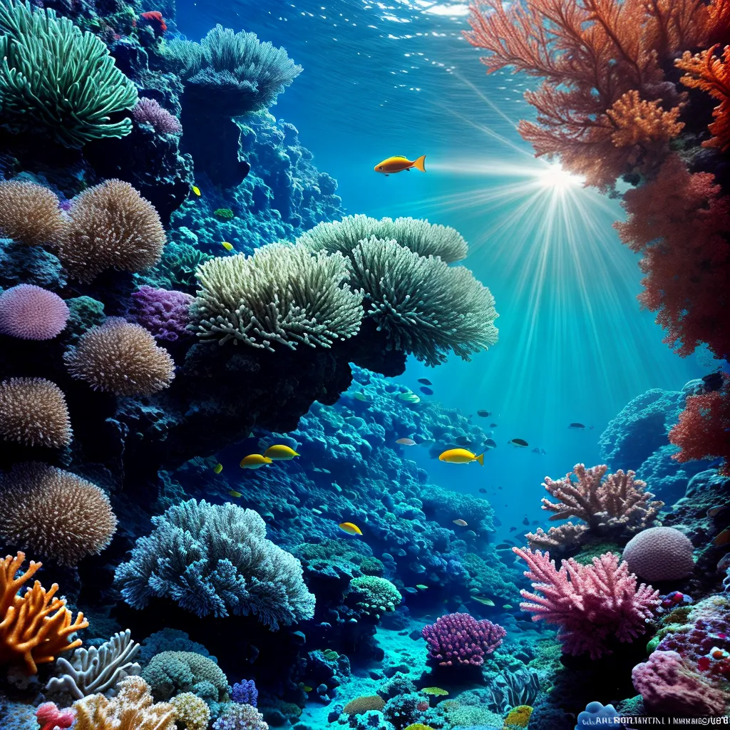 Descubra o Significado de Sonhar com o Fundo do Oceano 2 Fotos cenario submarino recifes coral peixes coloridos
