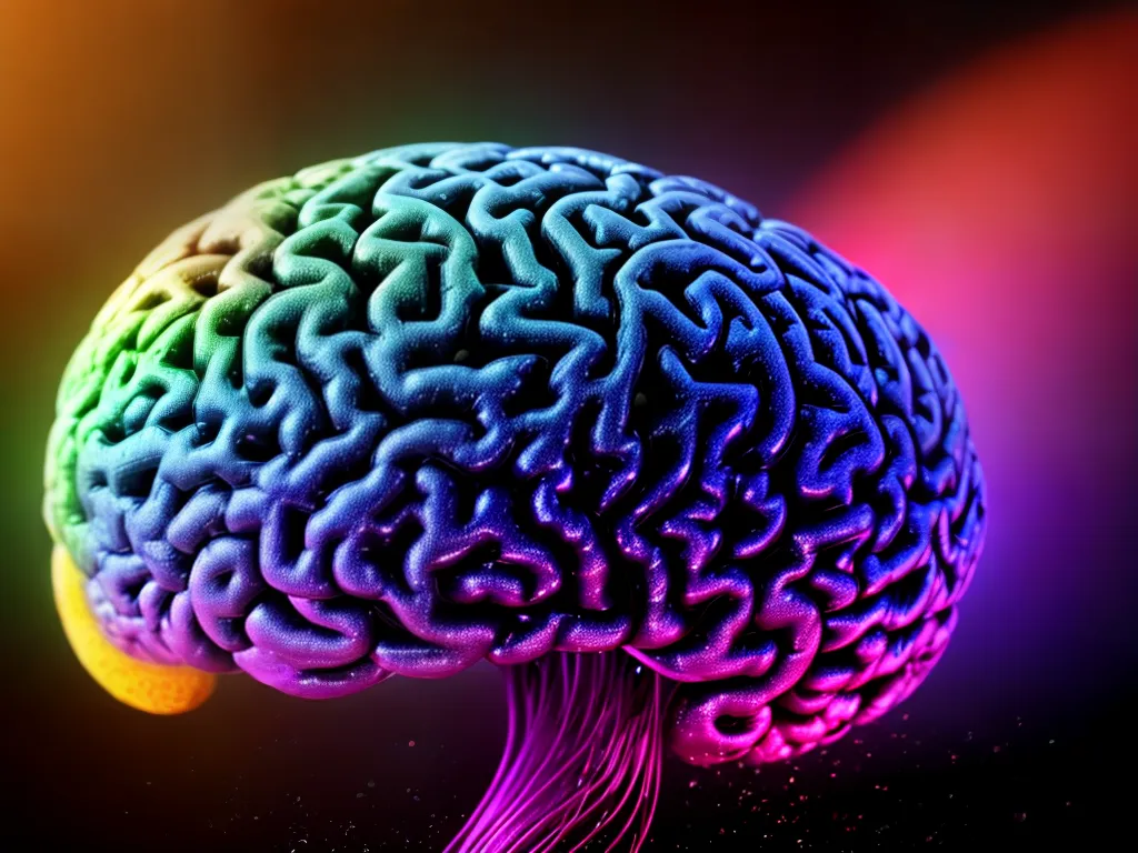 Desvende os Mistérios do Inconsciente e Conquiste Sabedoria 6 Fotos cerebro caminhos neuronais coloridos