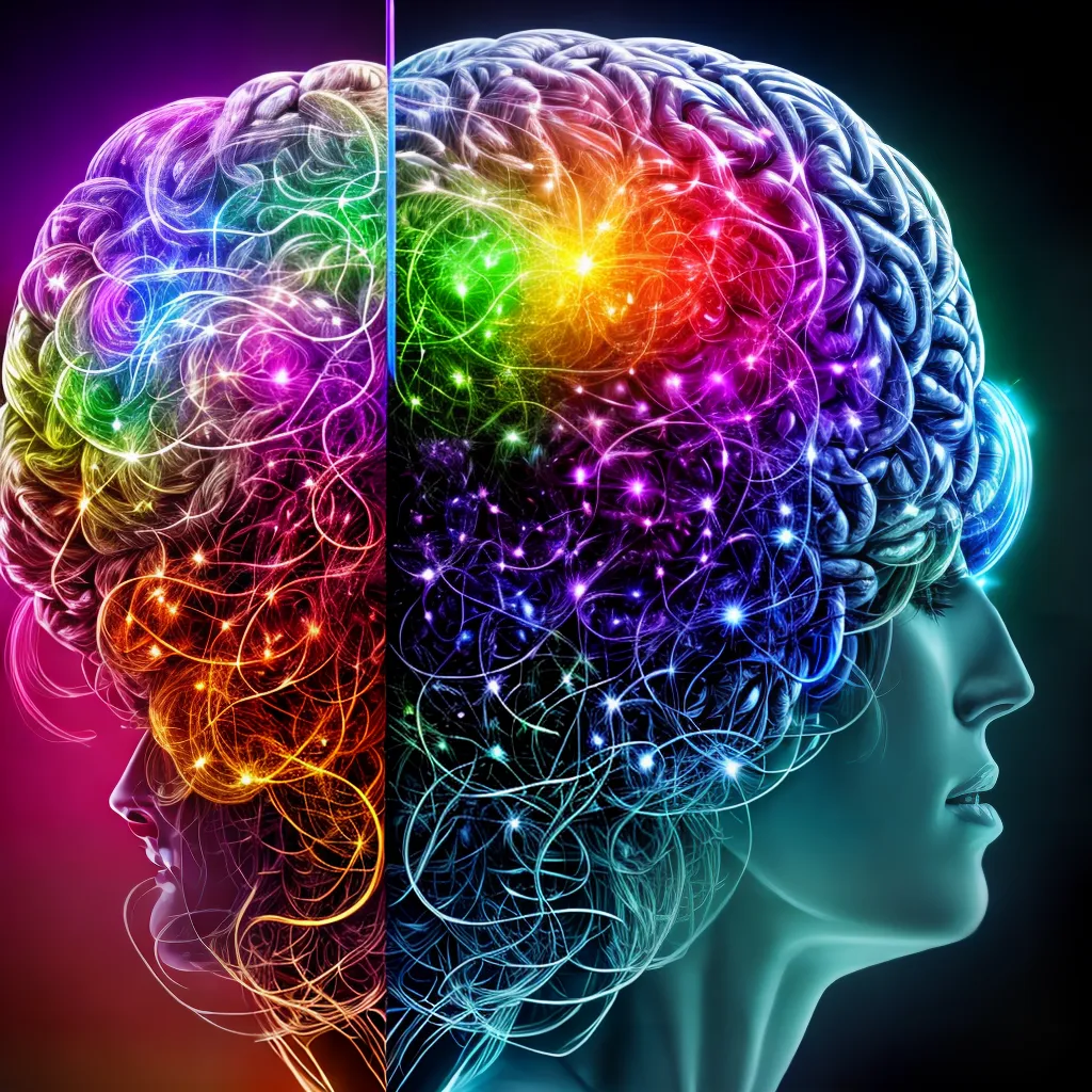 Fotos cerebro criativo logico equilibrio 1
