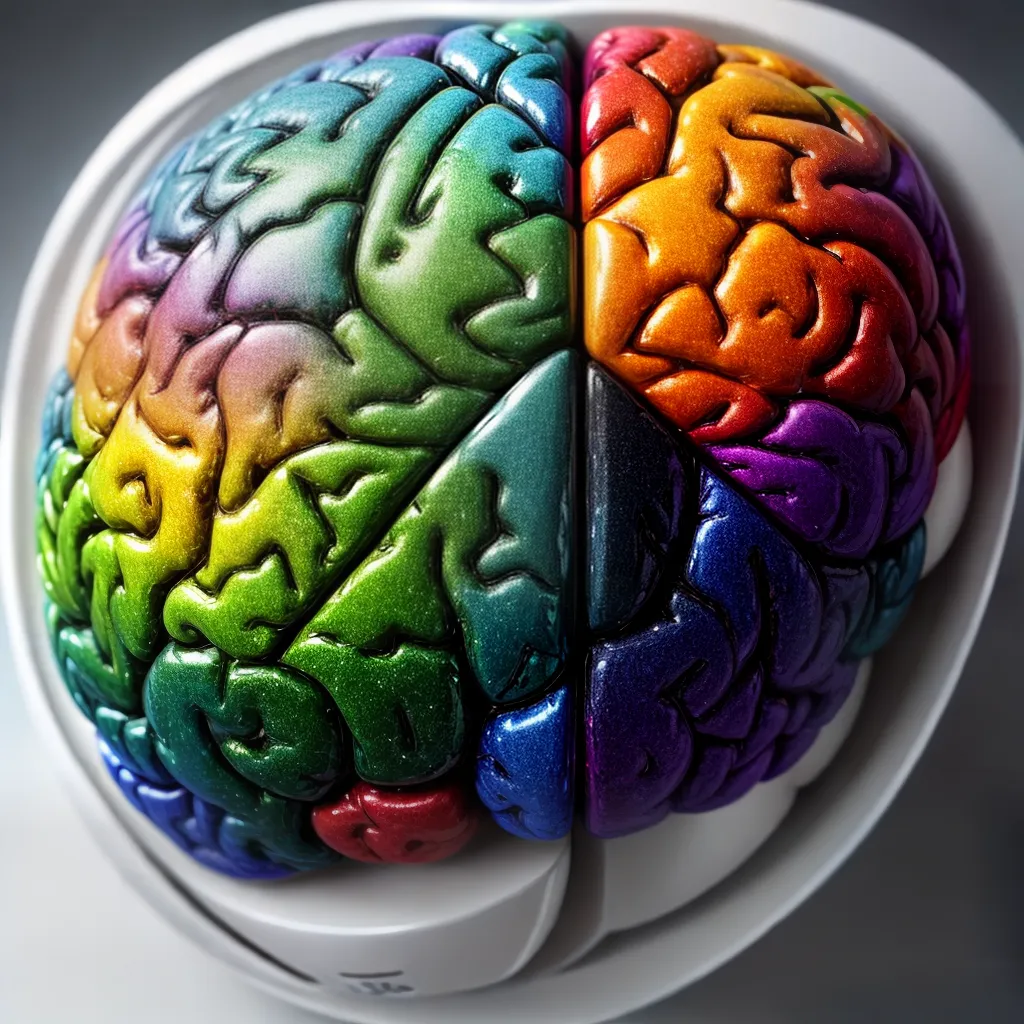 Fotos cerebro criativo logico equilibrio
