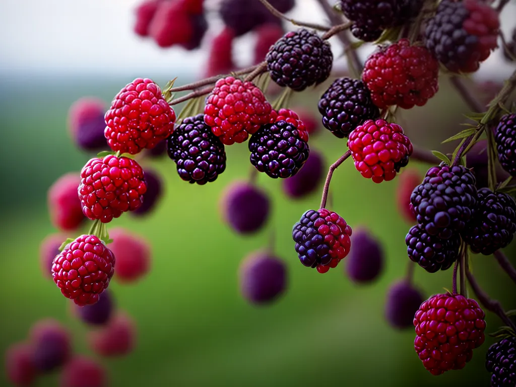 Fotos cerejeira aranha teia frutas brilhantes