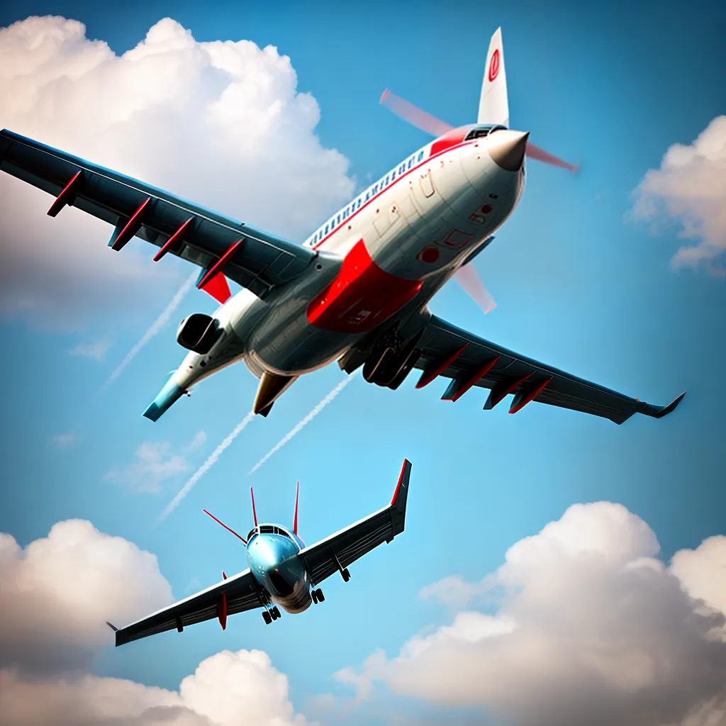 Descubra o Mistério: O que Significa Sonhar com Avião? 6 Fotos ceu azul aviao aventura