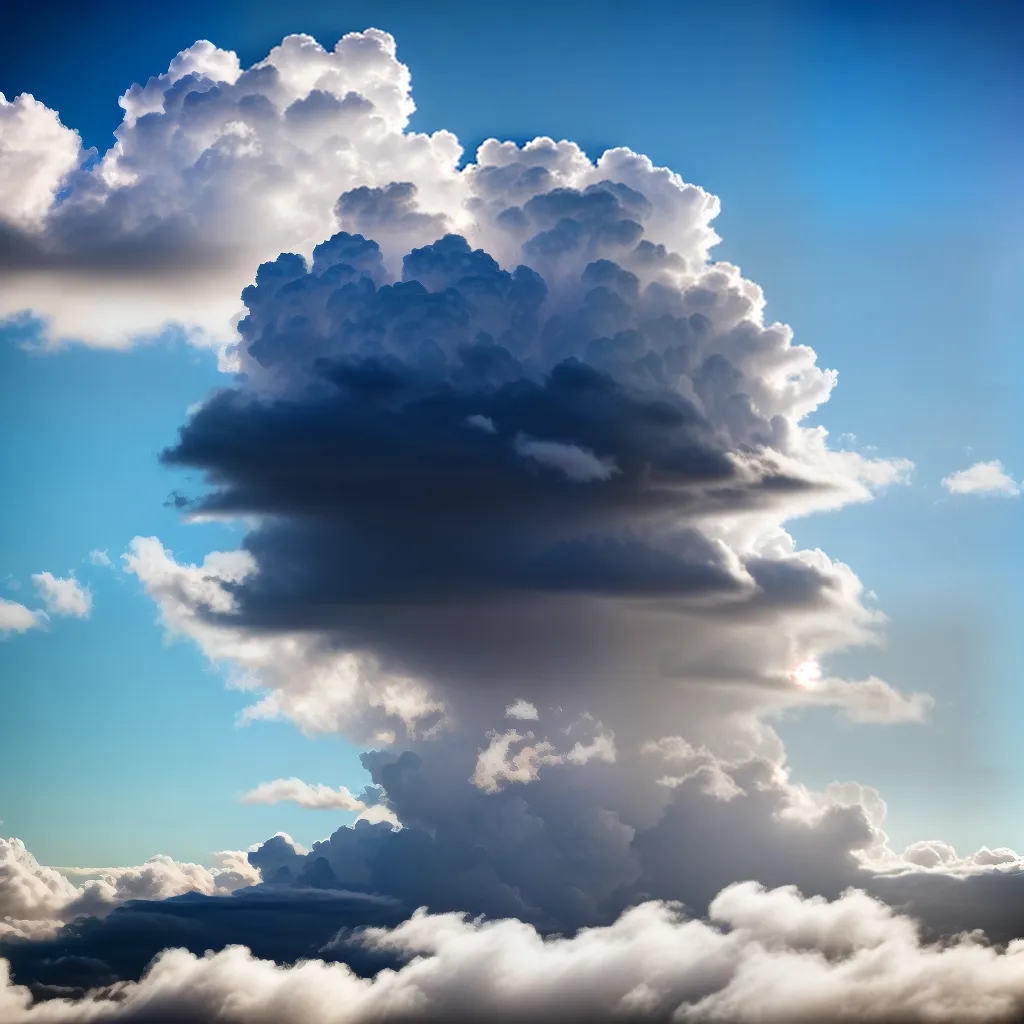 Nuvens Brancas: Desvendando os Enigmas dos Sonhos Celestiais 5 Fotos ceu azul nuvens brancas misterio 1