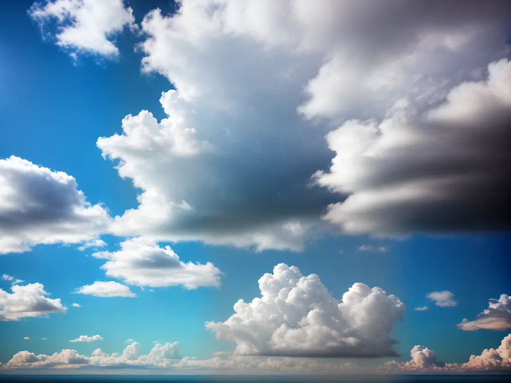 Fotos ceu azul nuvens formatos sonhos