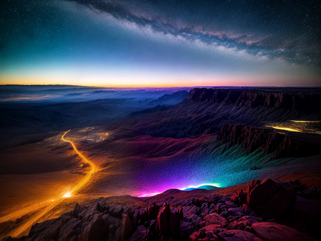 Fotos ceu estrelado infinito imagem