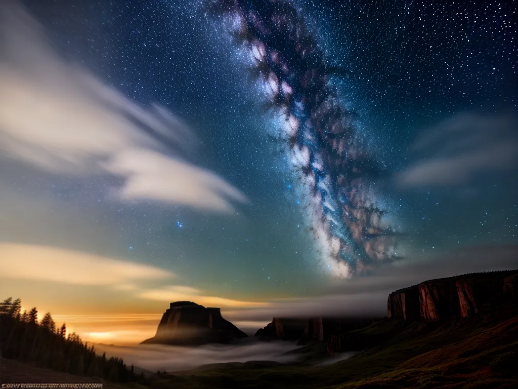 Fotos ceu estrelado infinito sonhos 1