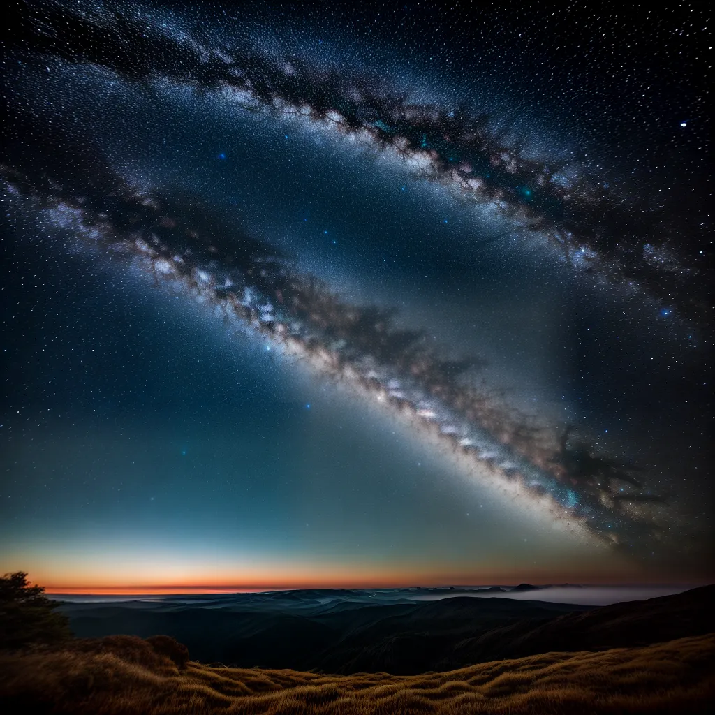 Fotos ceu estrelado milky way sonhador