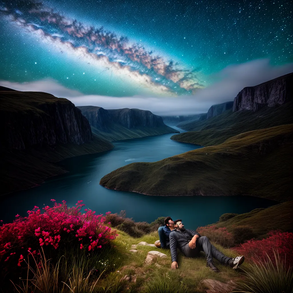 Fotos ceu estrelado milky way sonho