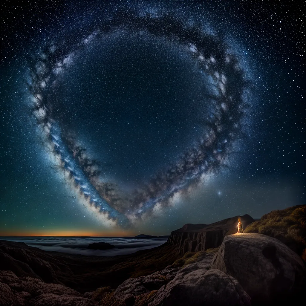 Fotos ceu estrelado sonho cosmico