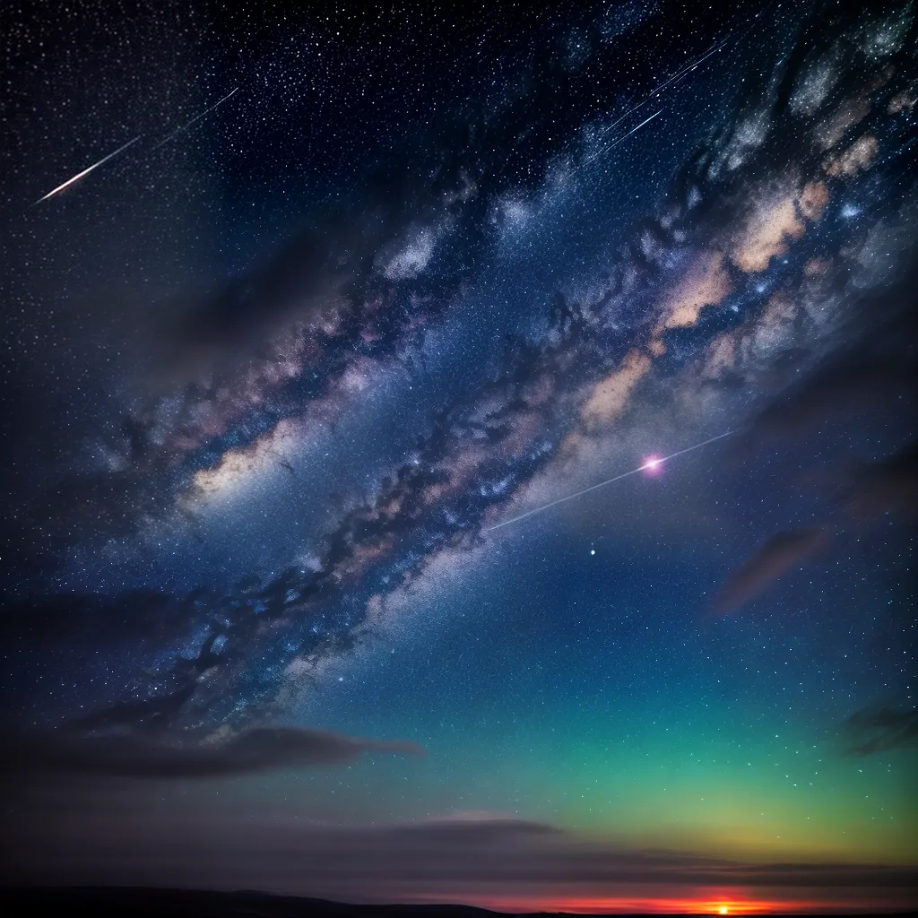 Promessas Celestiais: Descubra o Significado dos Sonhos 2 Fotos ceu estrelado sonho mistico