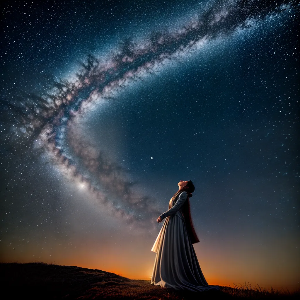 Fotos ceu estrelado sonhos astrologia