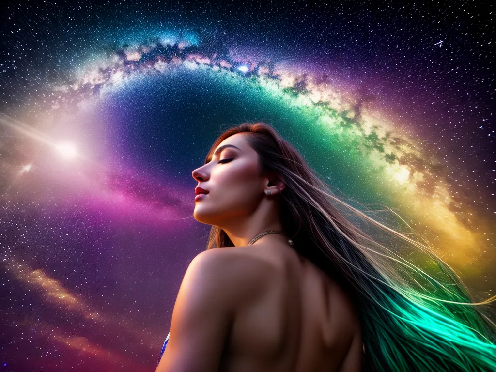 Fotos ceu estrelado sono sonhos coloridos 1