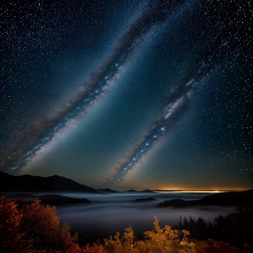 Fotos ceu estrelado telescopio misterios
