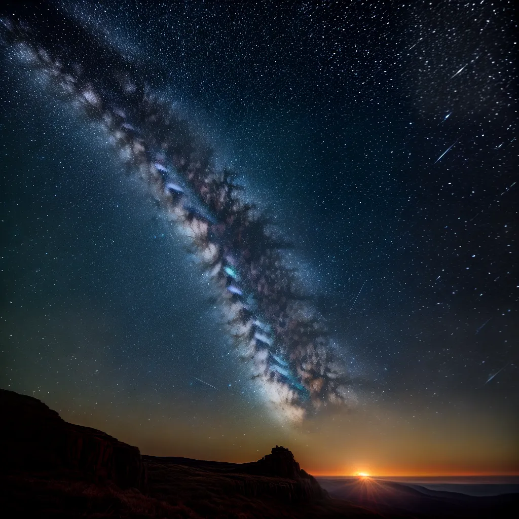 Fotos ceu estrelado via lactea magia 1