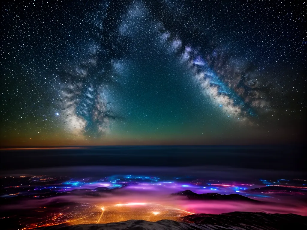 Fotos ceu estrelado via lactea misterio 11