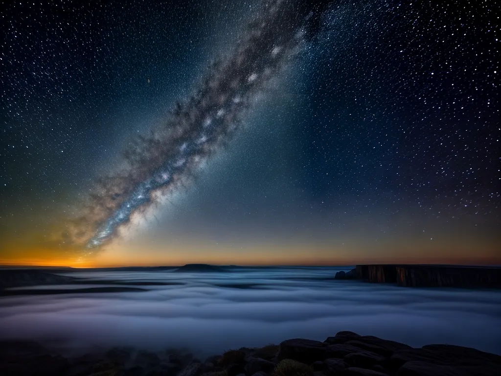 Luz: Revelações e Orientações do Universo 2 Fotos ceu estrelado via lactea misterio 7
