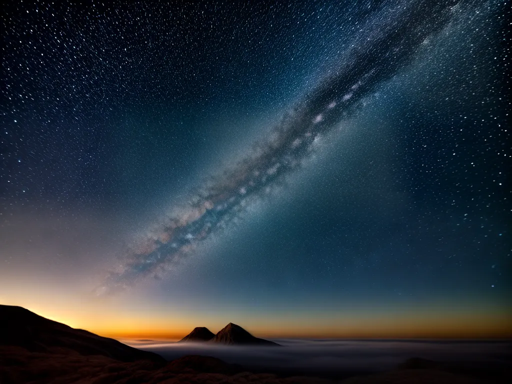 Fotos ceu estrelado via lactea misterio 9
