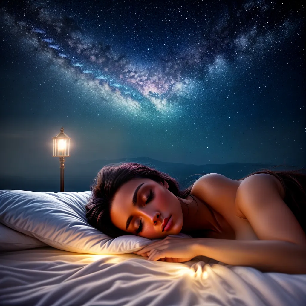 Promessas Celestiais: Descubra o Significado dos Sonhos 4 Fotos ceu noturno estrelas lua sono