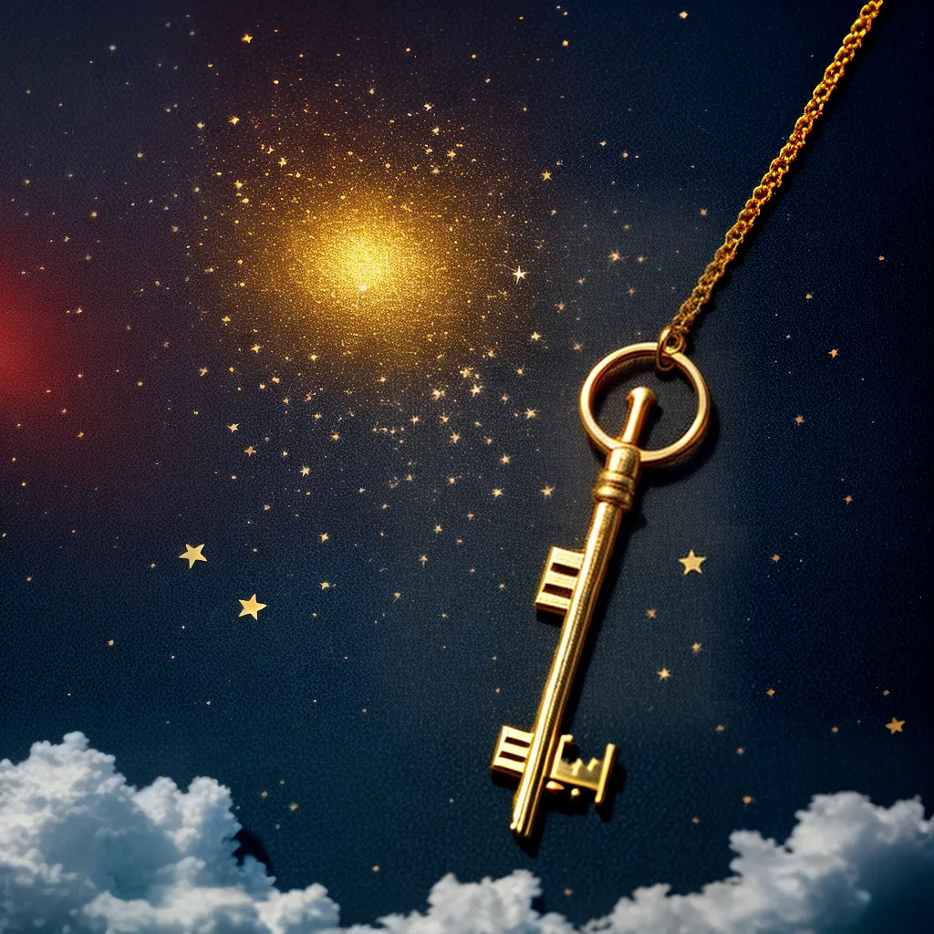 Fotos chave ouro sonho estrelas