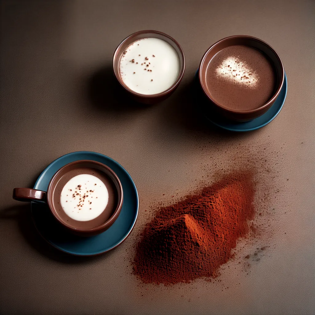 Sonhar com Chocolate em Pó: Descubra o delicioso significado por trás dos sonhos! 5 Fotos chocolate quente espuma cacau
