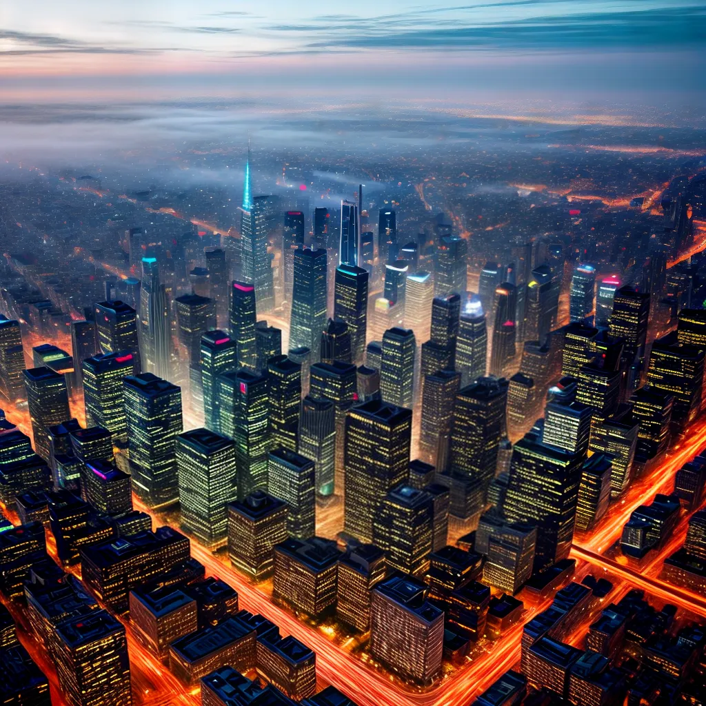 Qual a Significado de Sonhar com Uma Cidade Desconhecida? 6 Fotos cidade futurista aerea aventura