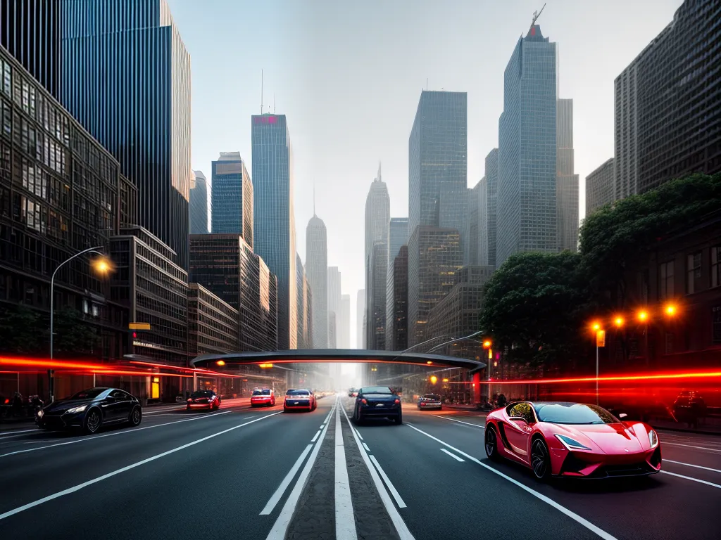 Sonhos com Transporte Seguro e Eficiente: Descubra o que eles representam 6 Fotos cidade futurista veiculos eletricos seguros
