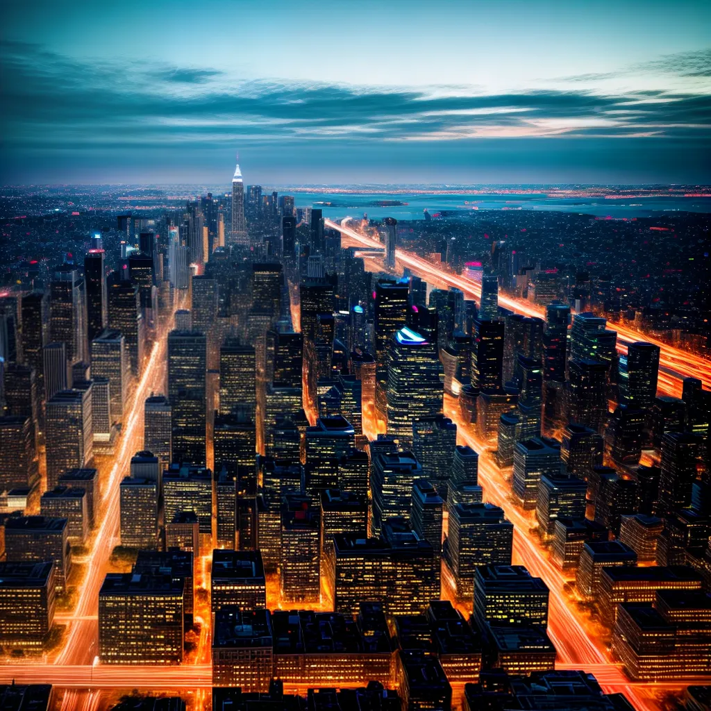 Fotos cidade noturna luzes pessoas transformacao