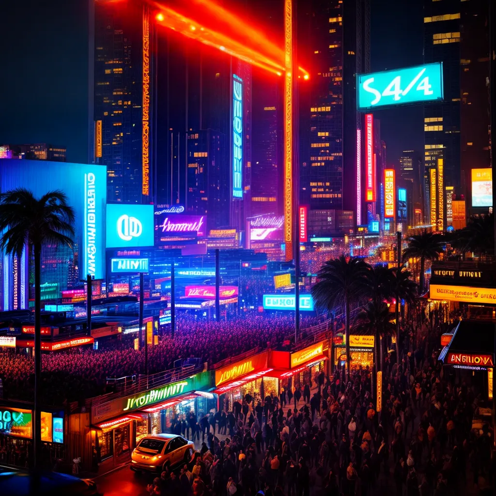 Significado na Vida Noturna 3 Fotos cidade noturna neon vida noturna