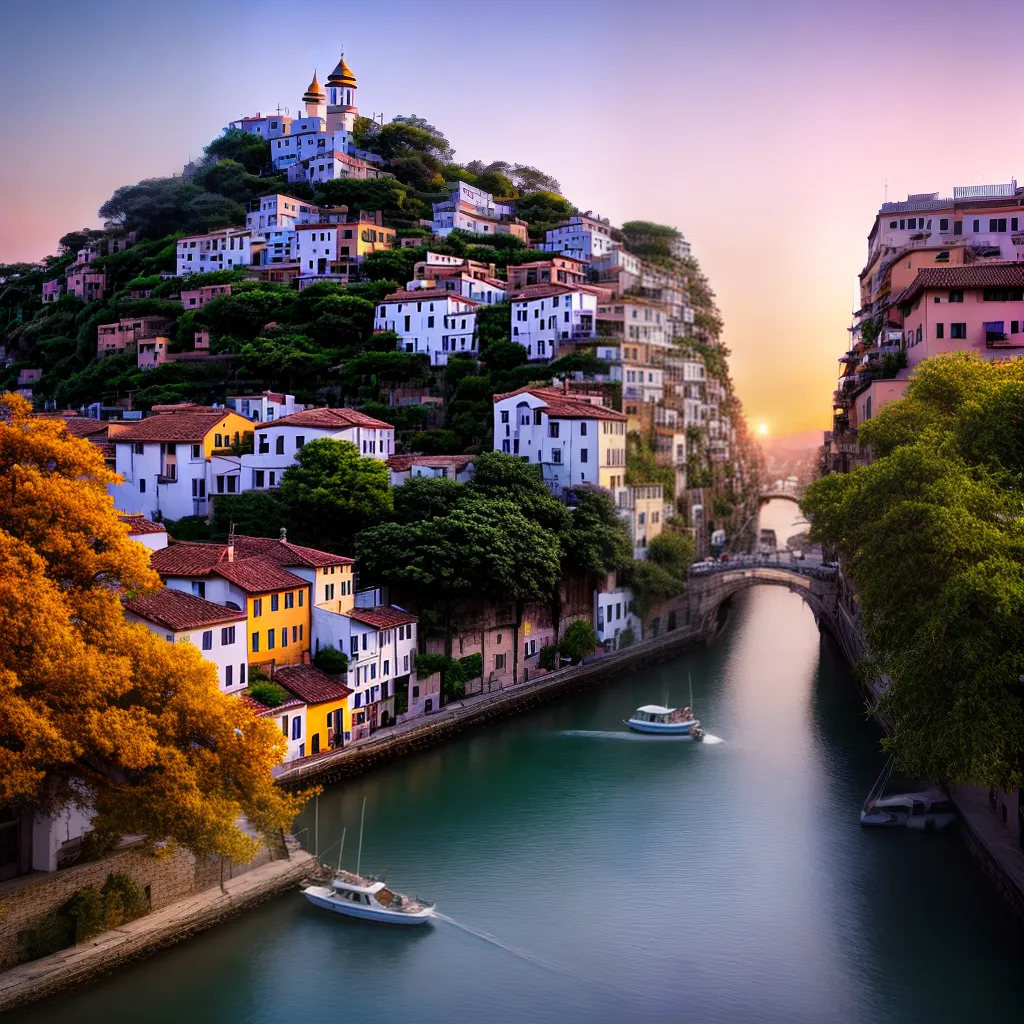Descubra o Enigma dos Sonhos com Ventania e Bairros Encantadores 4 Fotos cidade sonhos por do sol papagaios
