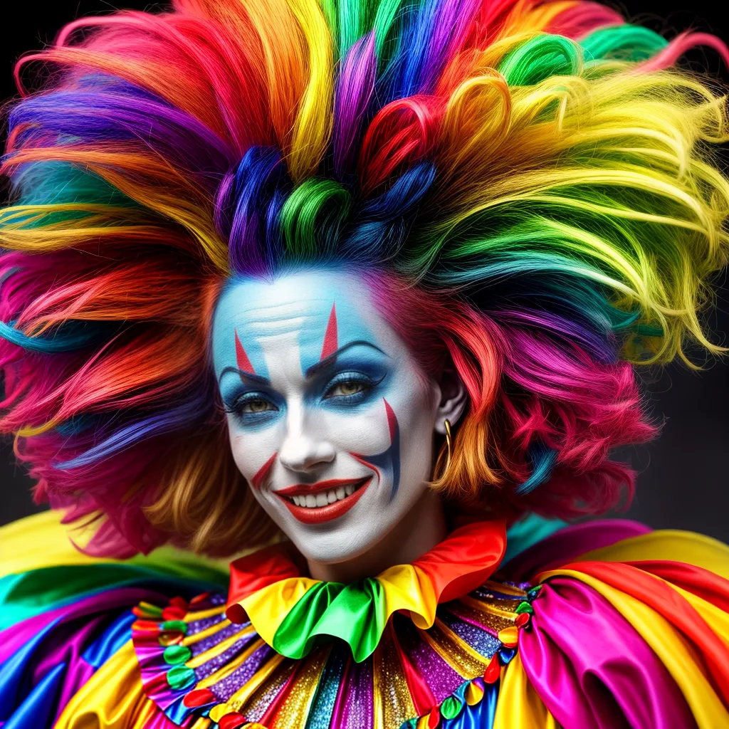 Desvende os Significados Ocultos: Palhaço, Diplomata e Alucinante 4 Fotos clown diplomata arte psicodelica