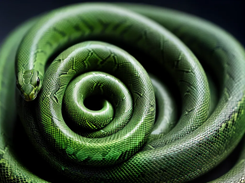 Fotos cobra brilhante olhar enigma