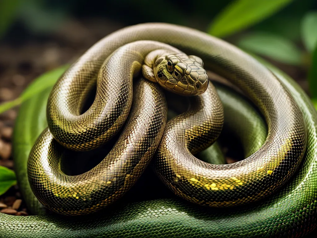 Fotos cobra brilhante olhar enigmatico