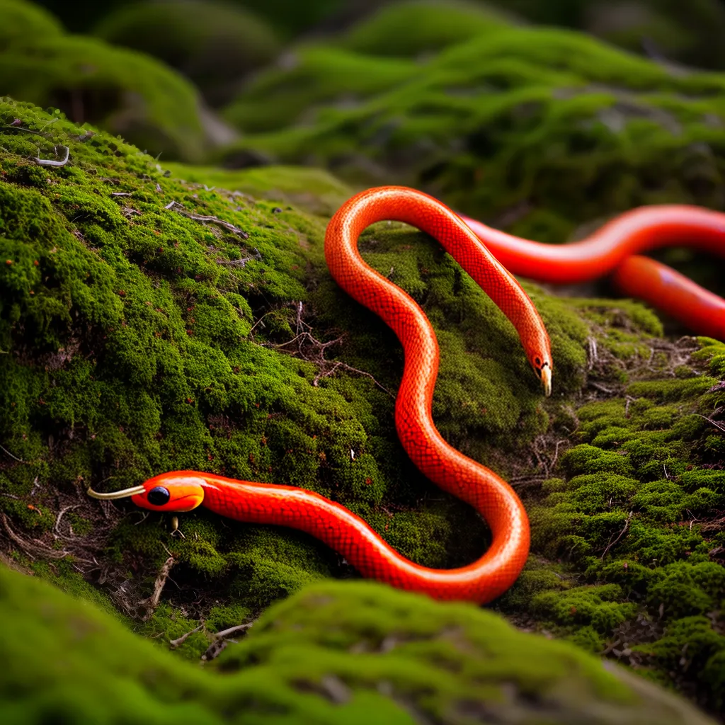 Fotos cobra coral vermelha amarela floresta